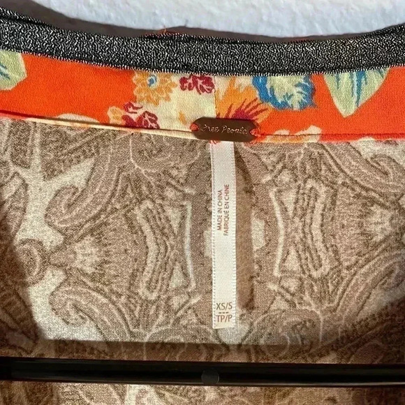 Free People Front Zip Kimono Jacket Size XS ❤️ - Picture 9 of 11